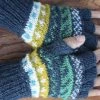 Lakhays Winter Love Fingerless Wool Arm Warmers