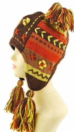 Lakhays Patch Knit Snowboarding Hat
