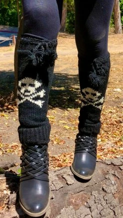 Lakhays Skull Legwarmer Leg Warmers