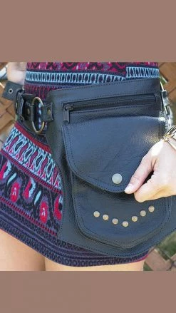 Lakhays The Women's Traveller Pack - A Leather Hip Utility Belt