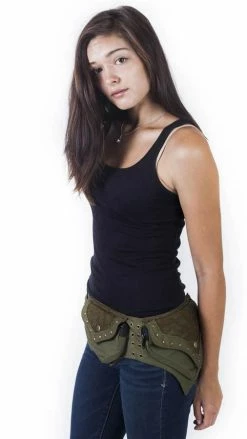 Lakhays The Wanderer - A Cotton Hip Pack Utility Belt Belts