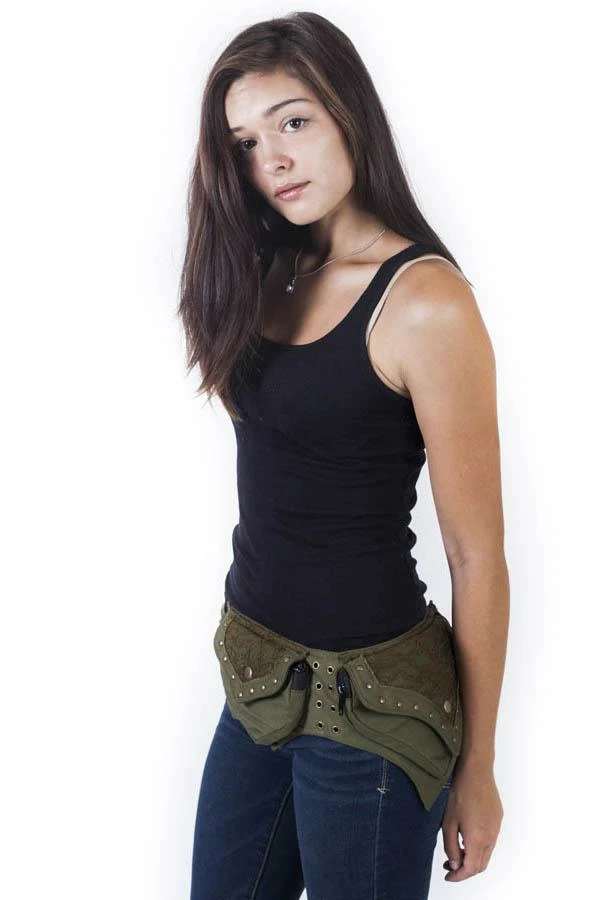 Lakhays The Wanderer - A Cotton Hip Pack Utility Belt Belts 1 Lakhays The Wanderer - A Cotton Hip Pack Utility Belt Belts