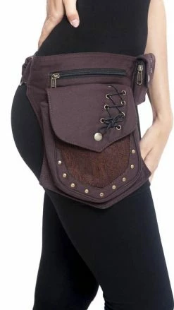 Lakhays Cotton Practical Fannypack Waistbag Travel Utility Belt