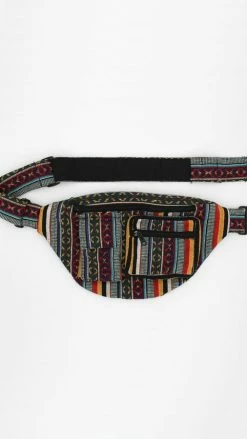 Lakhays Cotton Fanny Pack Utility Waist Belt Bag-multi
