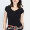 Lakhays Cotton Fanny Pack Utility Waist Belt Bag-multi