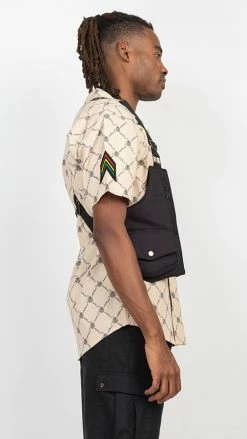 Lakhays Vegan Steampunk Zip Pocket Canvas Festival Holster-One Size