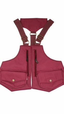 Lakhays Vegan Steampunk Zip Pocket Canvas Festival Holster-One Size