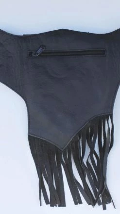 Lakhays Funky Fringe Leather Hip Pack