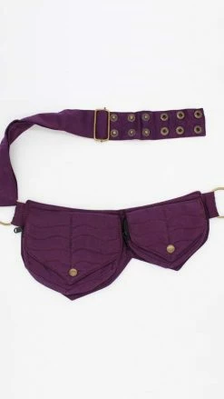 Lakhays Cotton Two Leaf Pocket Waist Belt Belts