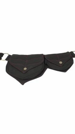 Lakhays Cotton Two Leaf Pocket Waist Belt Belts 18 Lakhays Cotton Two Leaf Pocket Waist Belt Belts
