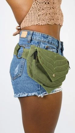 Lakhays Cotton Two Leaf Pocket Waist Belt Belts