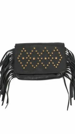Lakhays Belts Leather Studs Belt Bag