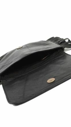 Lakhays Belts Leather Studs Belt Bag