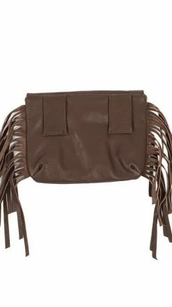 Lakhays Belts Leather Studs Belt Bag