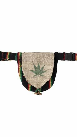 Lakhays Rasta Hemp Belt Bag