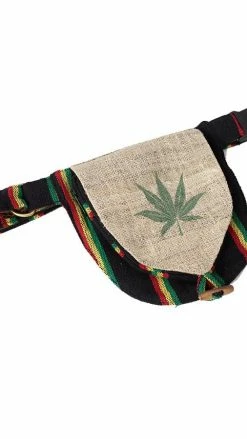 Lakhays Rasta Hemp Belt Bag