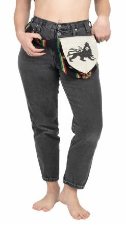 Lakhays Rasta Hemp Belt Bag