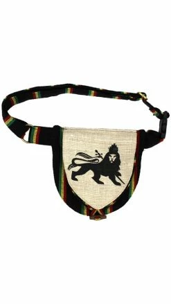 Lakhays Rasta Hemp Belt Bag