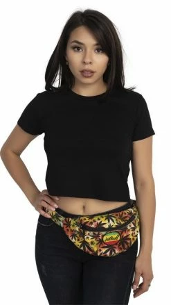 Lakhays Tie Dye Rasta Fanny Pack