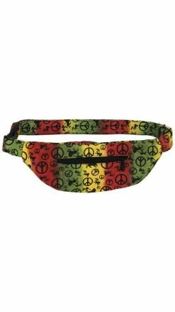 Lakhays Tie Dye Rasta Fanny Pack