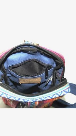 Lakhays New Arrivals Jacquard Sling Chest Bag