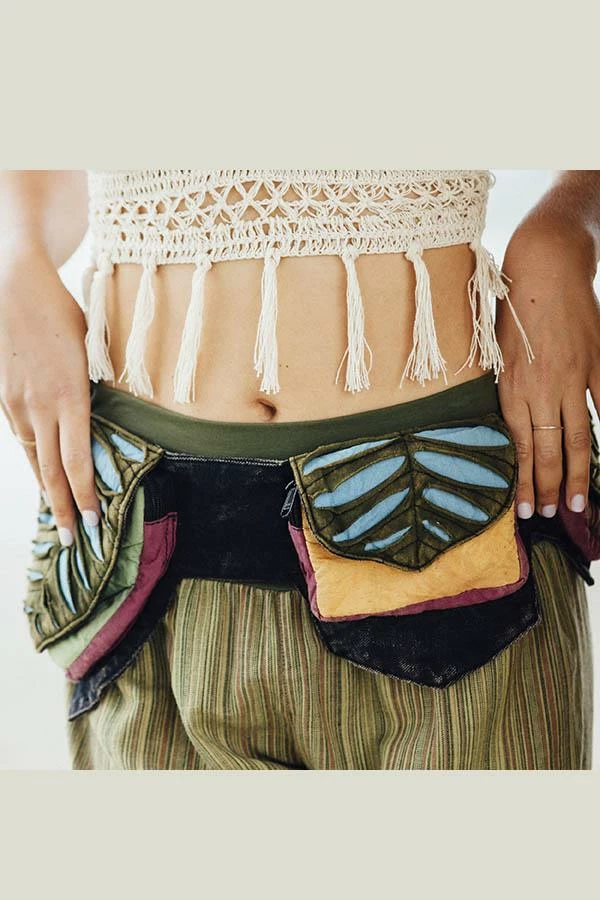 Lakhays Pixie Three Pocket Hip Festival Fanny Pack Waist Belt Bag Belts 2 Lakhays Pixie Three Pocket Hip Festival Fanny Pack Waist Belt Bag Belts