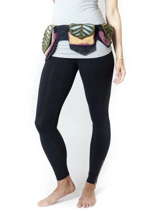 Lakhays Pixie Three Pocket Hip Festival Fanny Pack Waist Belt Bag Belts 3 Lakhays Pixie Three Pocket Hip Festival Fanny Pack Waist Belt Bag Belts