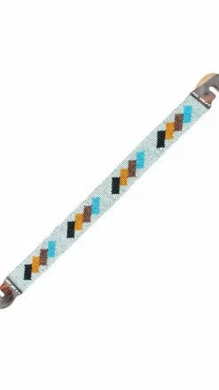 Lakhays Blocks Beaded Stretchy Bali Belt Belts