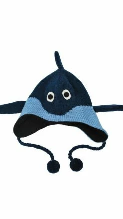 Lakhays Unisex Winter Woolen Animal Dolphin Hat Beanie-Blue-one Size Hats & Beanies