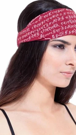 Lakhays Organic Cotton Mantra Headband