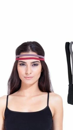 Lakhays Headbands Two's A Company Organic Cotton Yoga Headband