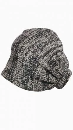 Lakhays Colorblend Slouchy Beanie With Knot Hats & Beanies