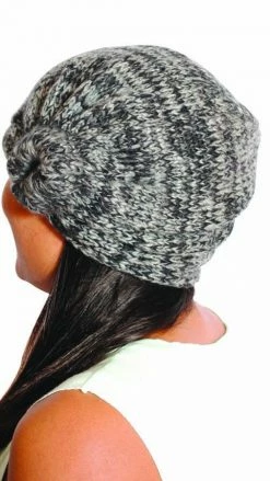 Lakhays Colorblend Slouchy Beanie With Knot Hats & Beanies