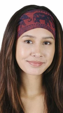 Lakhays Elephant March Fleece Lined Headwrap