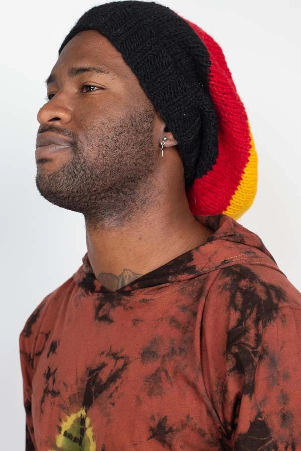 Lakhays Rasta Wool Knit Hat New Arrivals 1 Lakhays Rasta Wool Knit Hat New Arrivals