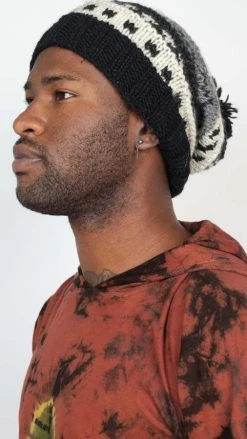 Lakhays Hats & Beanies Wool Knit Layered Hat