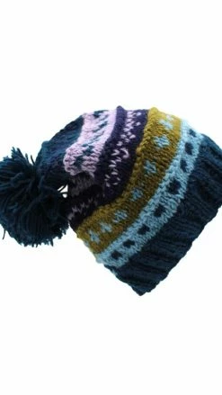 Lakhays Hats & Beanies Wool Knit Layered Hat