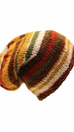 Lakhays Slouchy Striped Hats New Arrivals