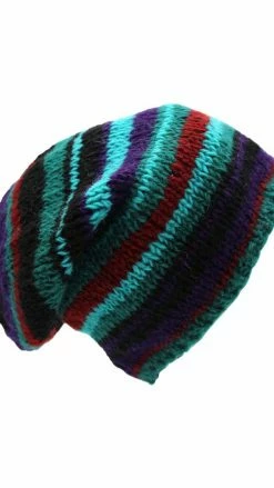 Lakhays Slouchy Striped Hats New Arrivals