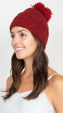 Lakhays Hats & Beanies Wool PomPom Hat 14 Lakhays Hats & Beanies Wool PomPom Hat