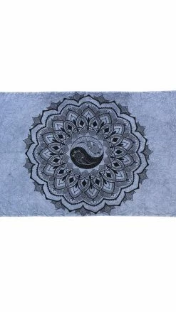 Lakhays Yin-Yang Mandala Tapestry Tapestries