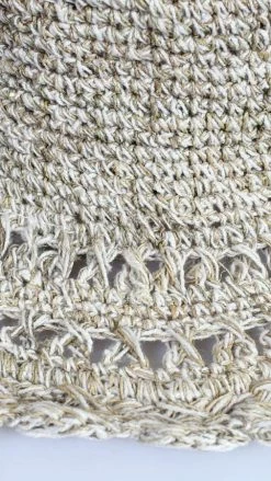 Lakhays Hats & Beanies Crocheted Hemp Shade Hat