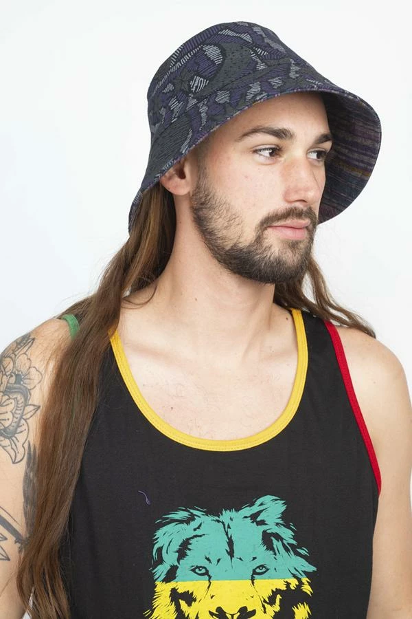 Lakhays New Arrivals Canvas Reversible Bucket Hat 4 Lakhays New Arrivals Canvas Reversible Bucket Hat