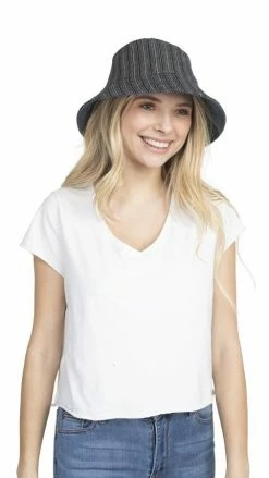 Lakhays New Arrivals Canvas Reversible Bucket Hat