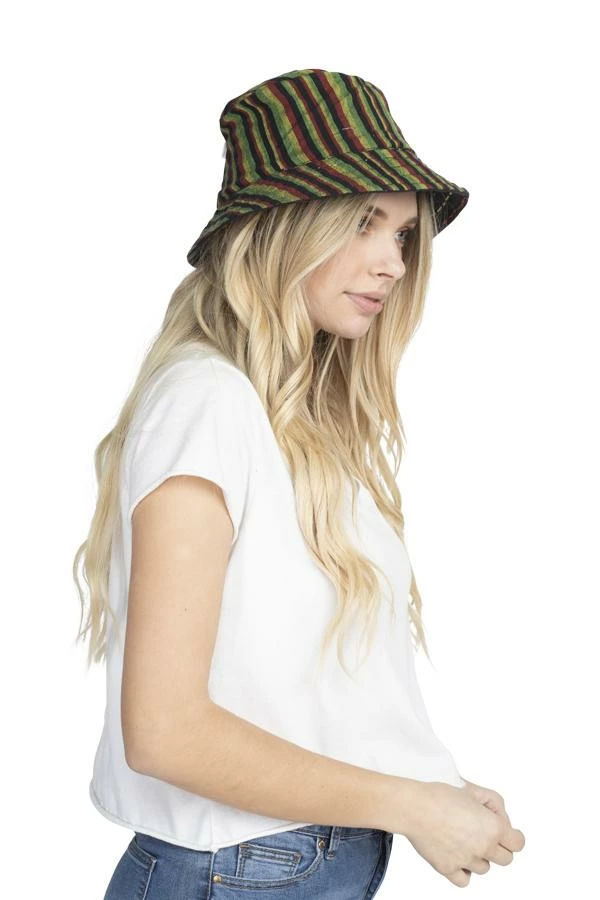 Lakhays New Arrivals JahRoots Reversible Bucket Hat 9 Lakhays New Arrivals JahRoots Reversible Bucket Hat