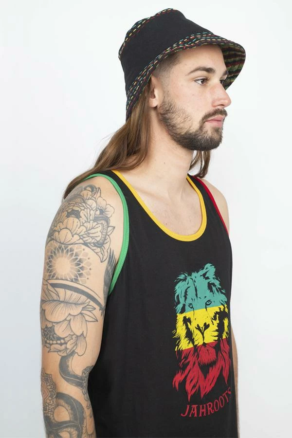 Lakhays New Arrivals JahRoots Reversible Bucket Hat 6 Lakhays New Arrivals JahRoots Reversible Bucket Hat