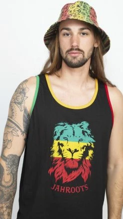 Lakhays New Arrivals JahRoots Reversible Bucket Hat