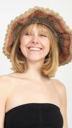 Lakhays Hats & Beanies Multi Clr Hemp-Ctn Hat