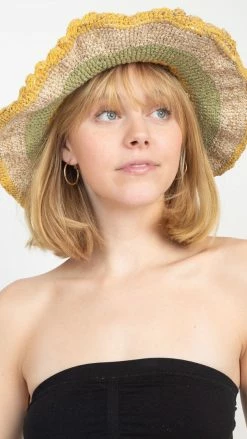 Lakhays Hats & Beanies Multi Clr Hemp-Ctn Hat