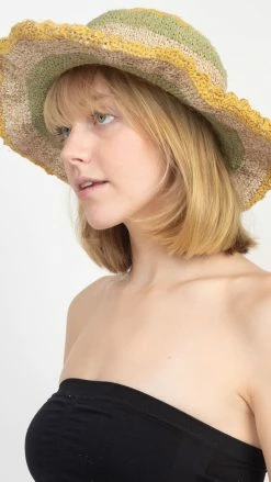 Lakhays Hats & Beanies Multi Clr Hemp-Ctn Hat